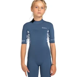 Roxy2.0 Swell S Girl Ss Bz Qloc - Combinaison de surf enfant