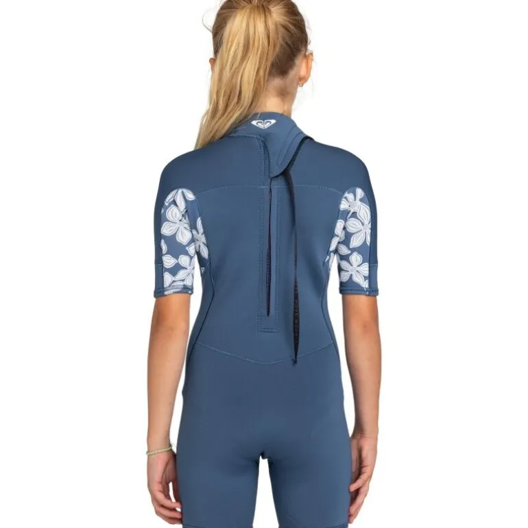 Roxy2.0 Swell S Girl Ss Bz Qloc - Combinaison de surf enfant