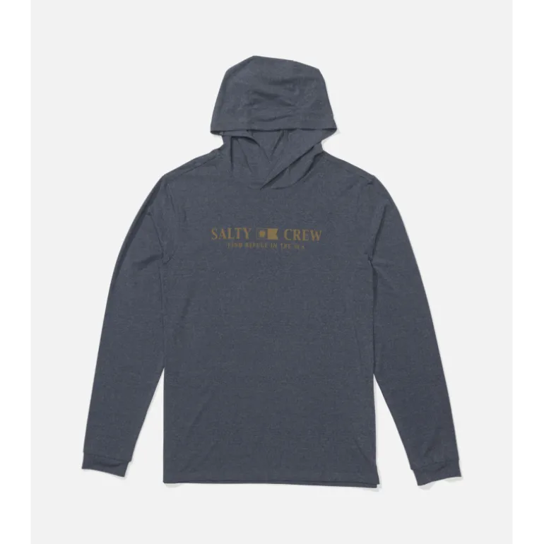 Salty CrewFlagship Hood Sunshirt - T-shirt anti uv homme