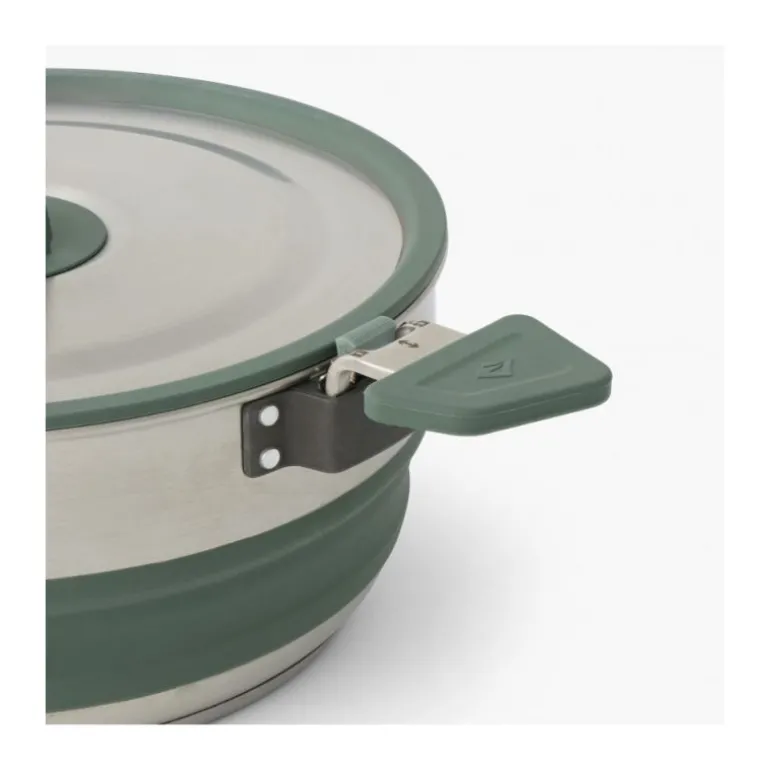 Sea To SummitDetour Stainless Steel Collapsible Pot - Casserole