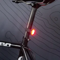 SilvaSmini Black Rear Light - Lampe arrière vélo