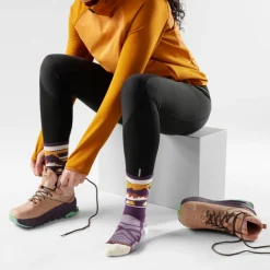 SmartwoolHike Light Cushion Mountain Moon Crew - Chaussettes randonnée femme