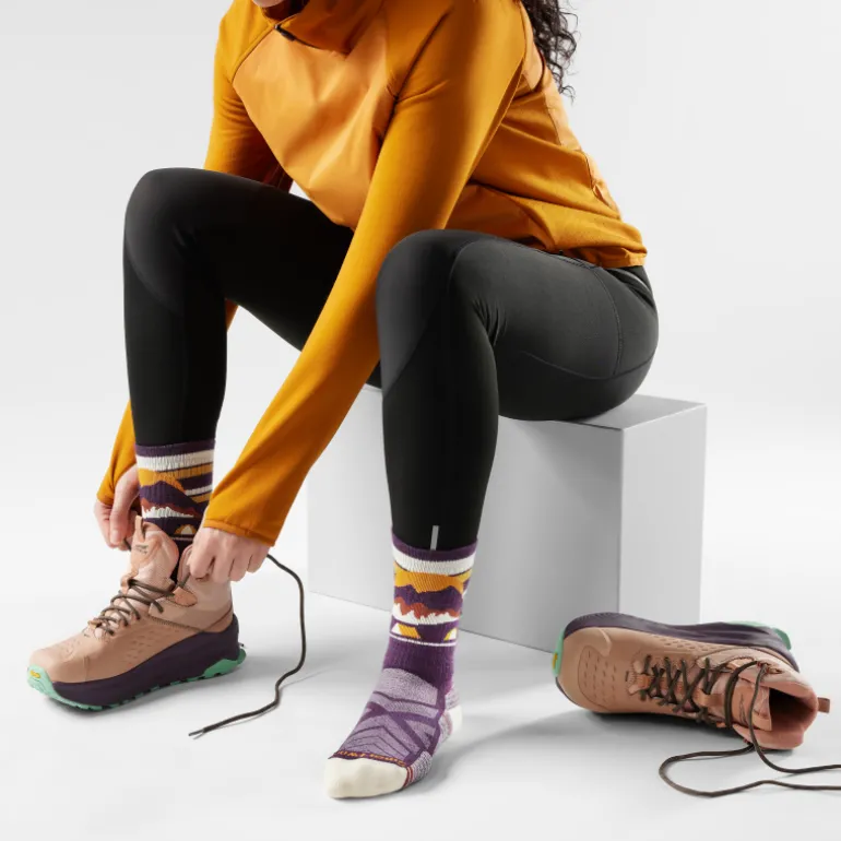 SmartwoolHike Light Cushion Mountain Moon Crew - Chaussettes randonnée femme