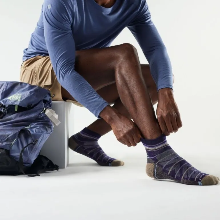 SmartwoolHike Light Cushion Pattern Ankle Socks - Chaussettes en laine mérinos