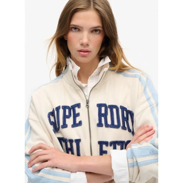 SuperdryAthletic Applq Loose Zip Track - Sweatshirt femme
