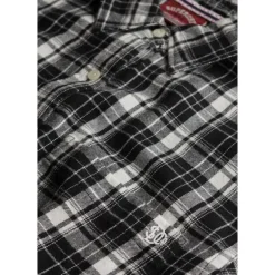 SuperdryCheck Flannel Boyfriend Shirt - Chemise femme