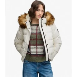 SuperdryEverest Hooded Bomber Jkt - Doudoune femme