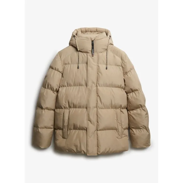 SuperdryHooded Mid Length Sports Puffer - Doudoune homme