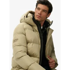 SuperdryHooded Mid Length Sports Puffer - Doudoune homme