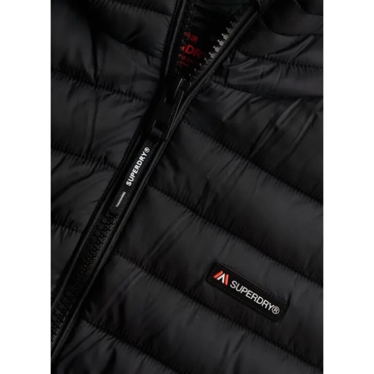SuperdryHood Fuji Lite Mid Padded Jkt - Doudoune femme