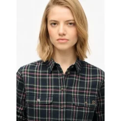 SuperdryLumberjack Check Flannel Shirt - Chemise femme