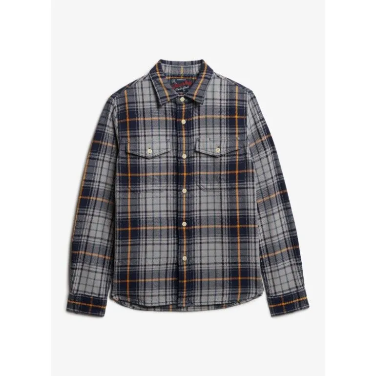 SuperdryMerchant Heavy Checked Shirt - Chemise homme