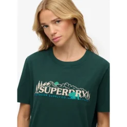 SuperdryOutdoor Supply Co Relaxed Tee - T-shirt femme