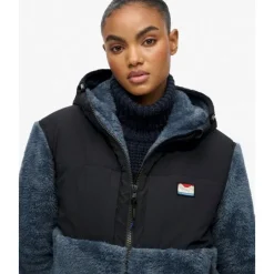 SuperdrySuper Soft Hybrid Full Zip - Polaire femme