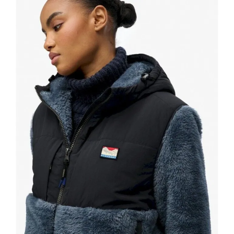SuperdrySuper Soft Hybrid Full Zip - Polaire femme