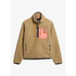 SuperdryVintage Retro Half Zip Fleece - Polaire femme