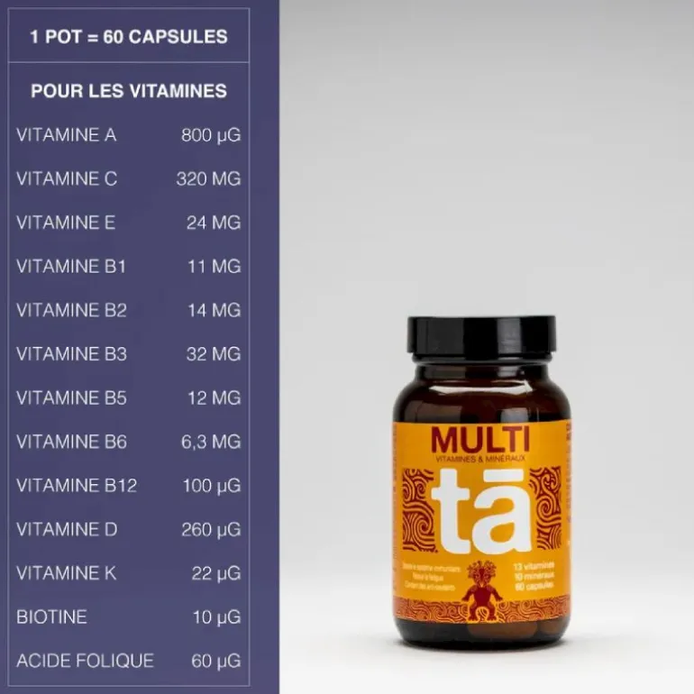 Tā EnergyCapsules de Vitamines