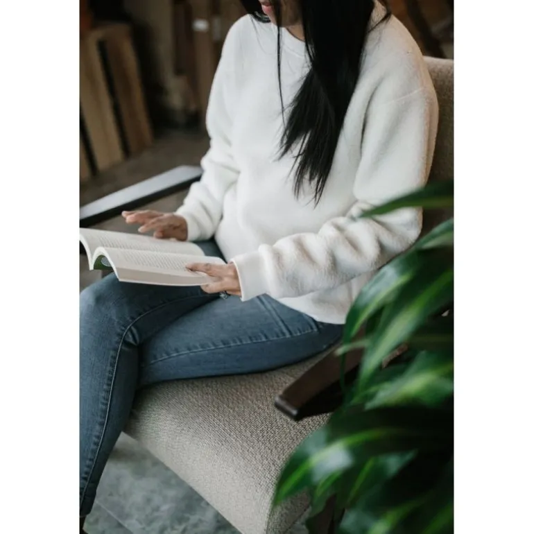 TentreeEcoLoft Boyfriend Crew - Sweatshirt femme