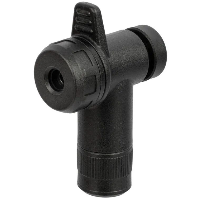 TopeakTurboFlow Valve Combo with RapidHead - Pompe à vélo