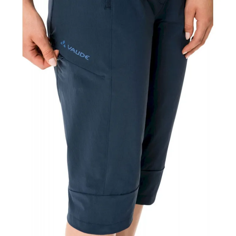 VaudeFarley Stretch Capri III - Pantalon randonnée femme