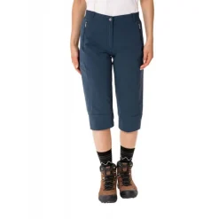 VaudeFarley Stretch Capri III - Pantalon randonnée femme