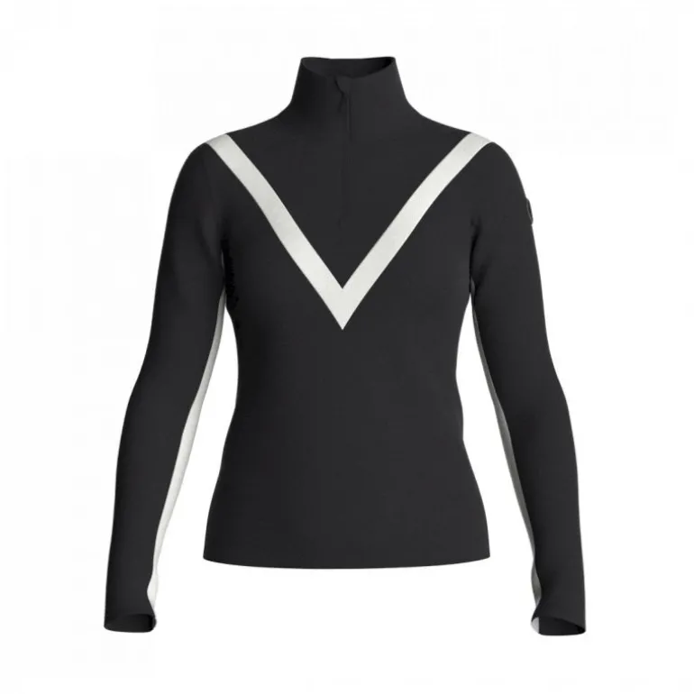 We NorwegiansVoss Chevron Zip Up - Pull en laine mérinos femme