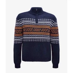 We NorwegiansSetesdal Zip Up Pullover - Pull en laine mérinos homme