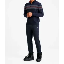 We NorwegiansSignature Zip Up - Pull en laine mérinos homme