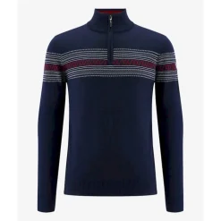 We NorwegiansSignature Zip Up - Pull en laine mérinos homme
