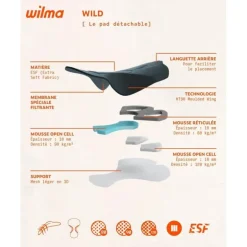 WilmaRaphaelle Bibshort - Cuissard vélo femme